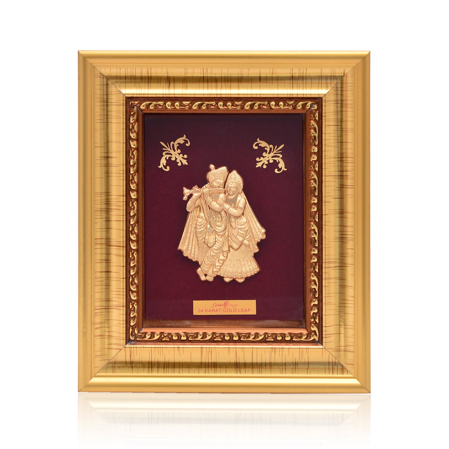 Radha-Krishna 24kt Gold-Plated Frame