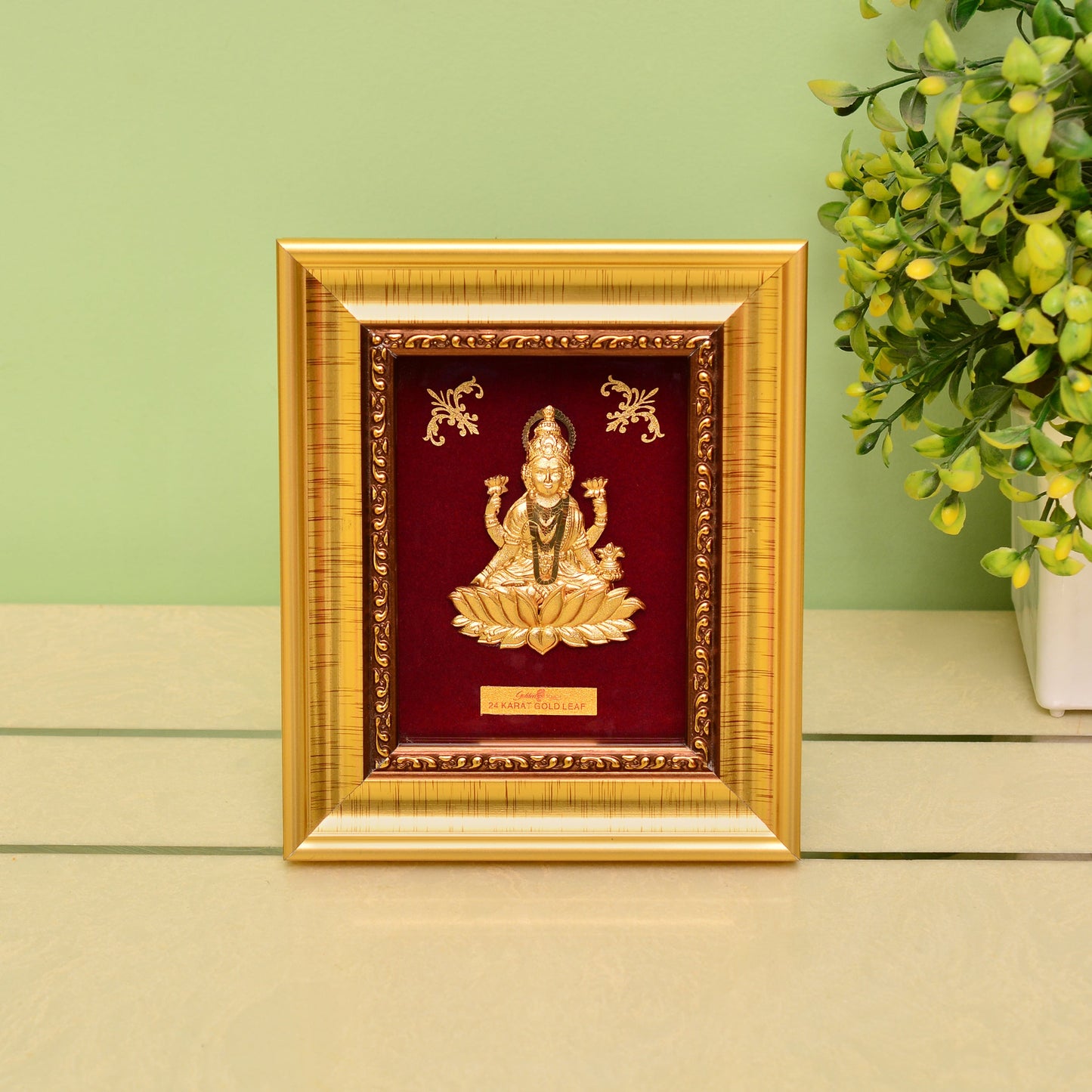 Lakshmi 24kt Gold-Plated Frame