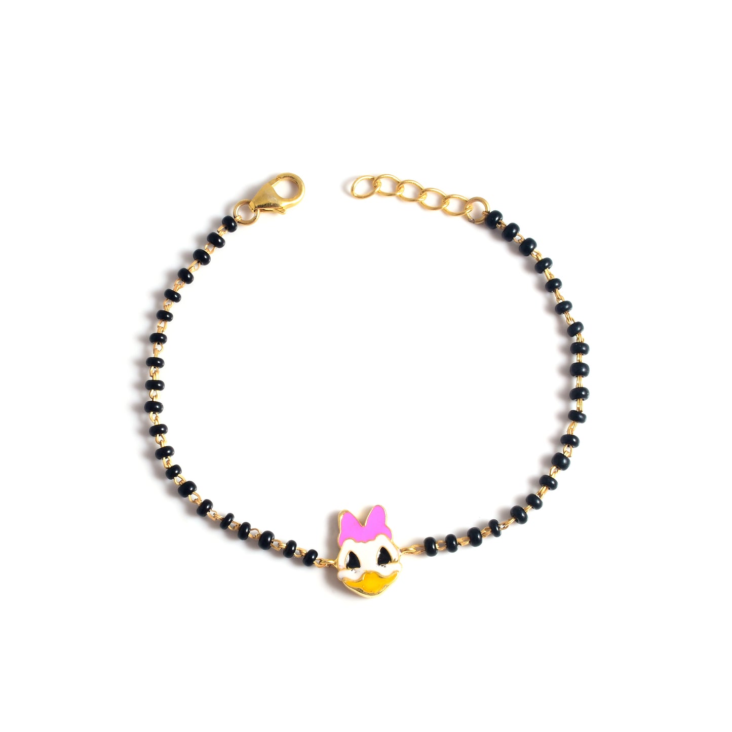 Daisy Duck Motif Kids' Bracelet