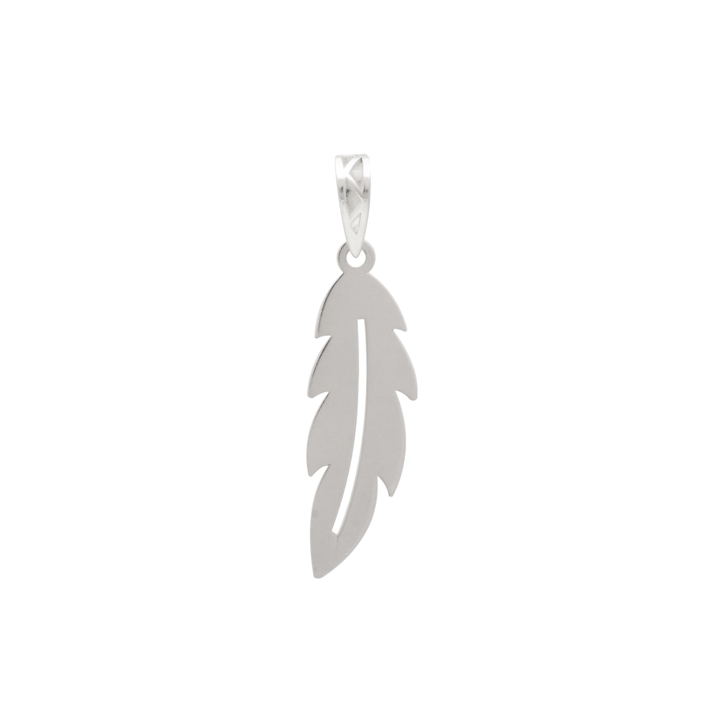 Feather Pendant & Earring Set