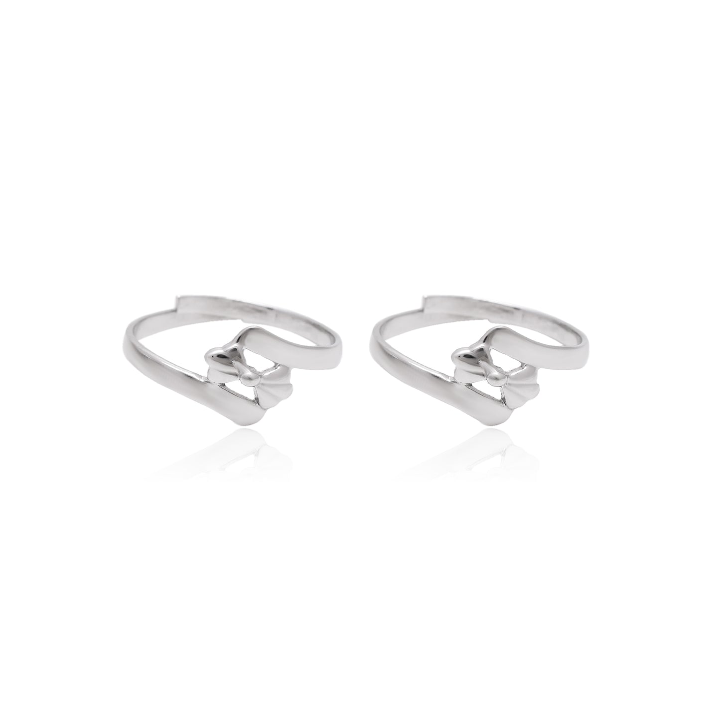 Floral 925 Sterling Silver Toe Ring