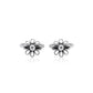 Flower Shape Pure 925 Silver Ring