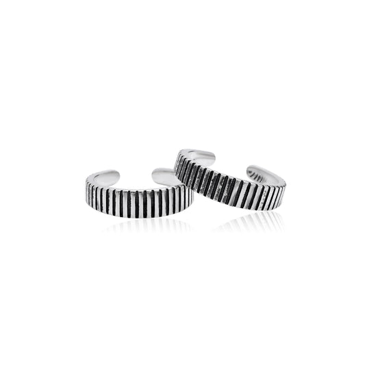 Premium Different Shape Silver Toe Ring