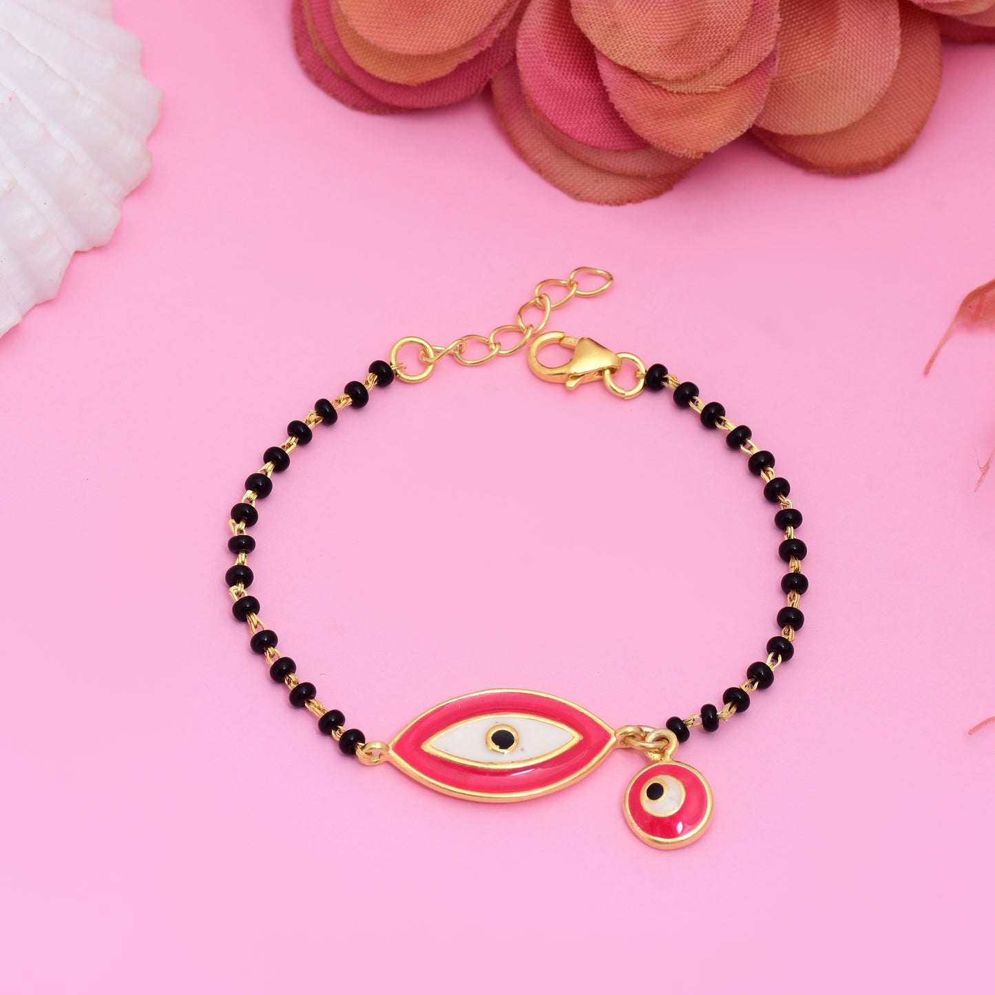 Evil Eye Design Baby Anklet