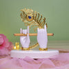 Resin Morpankh with Krishna ji's Flute Hands Idol